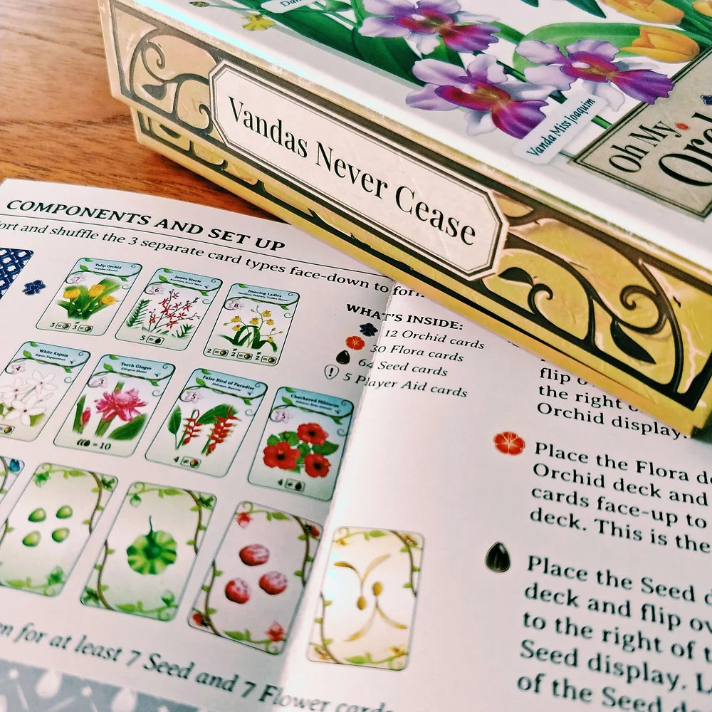 Oh My Orchids Card Game