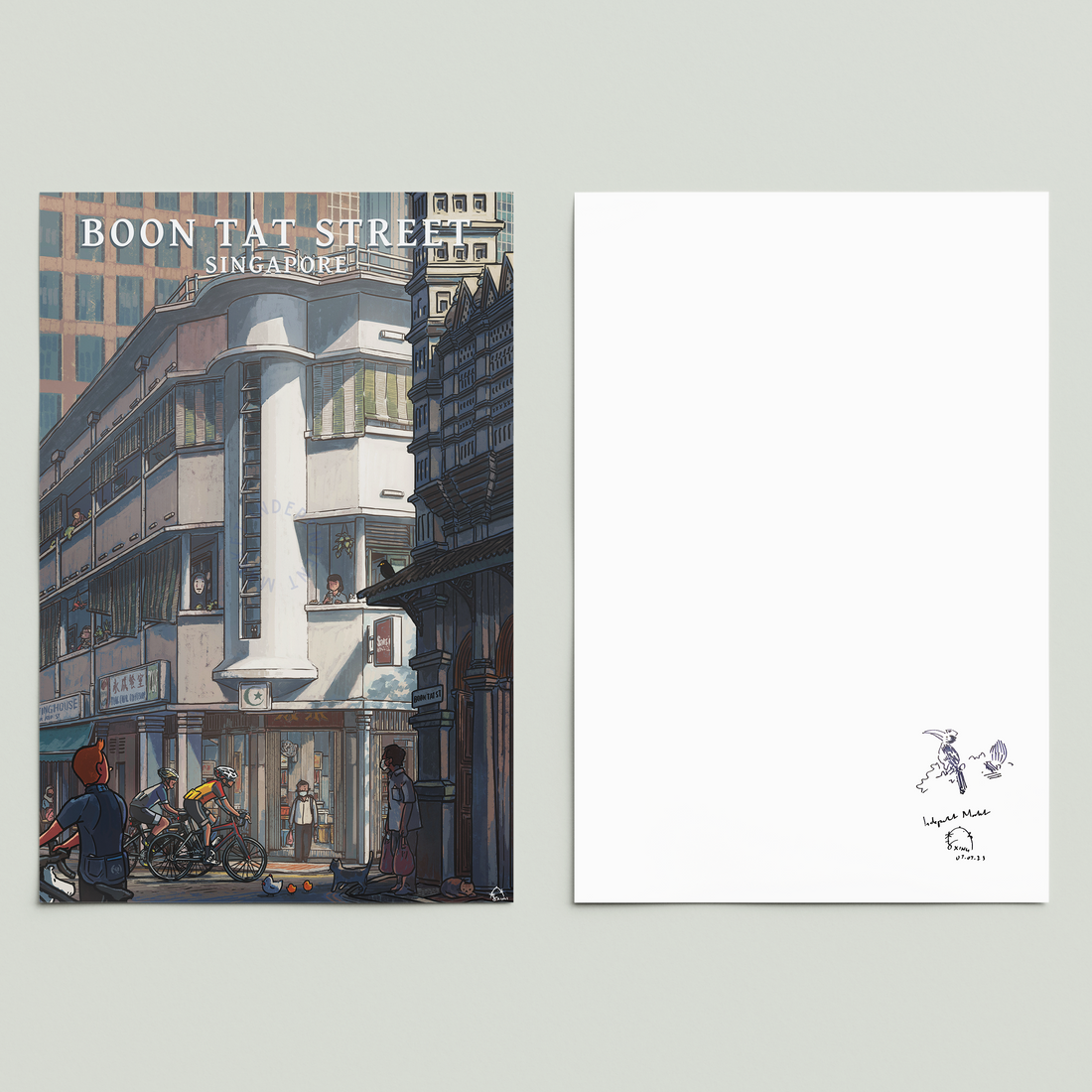 Boon Tat Street | Telok Ayer Print