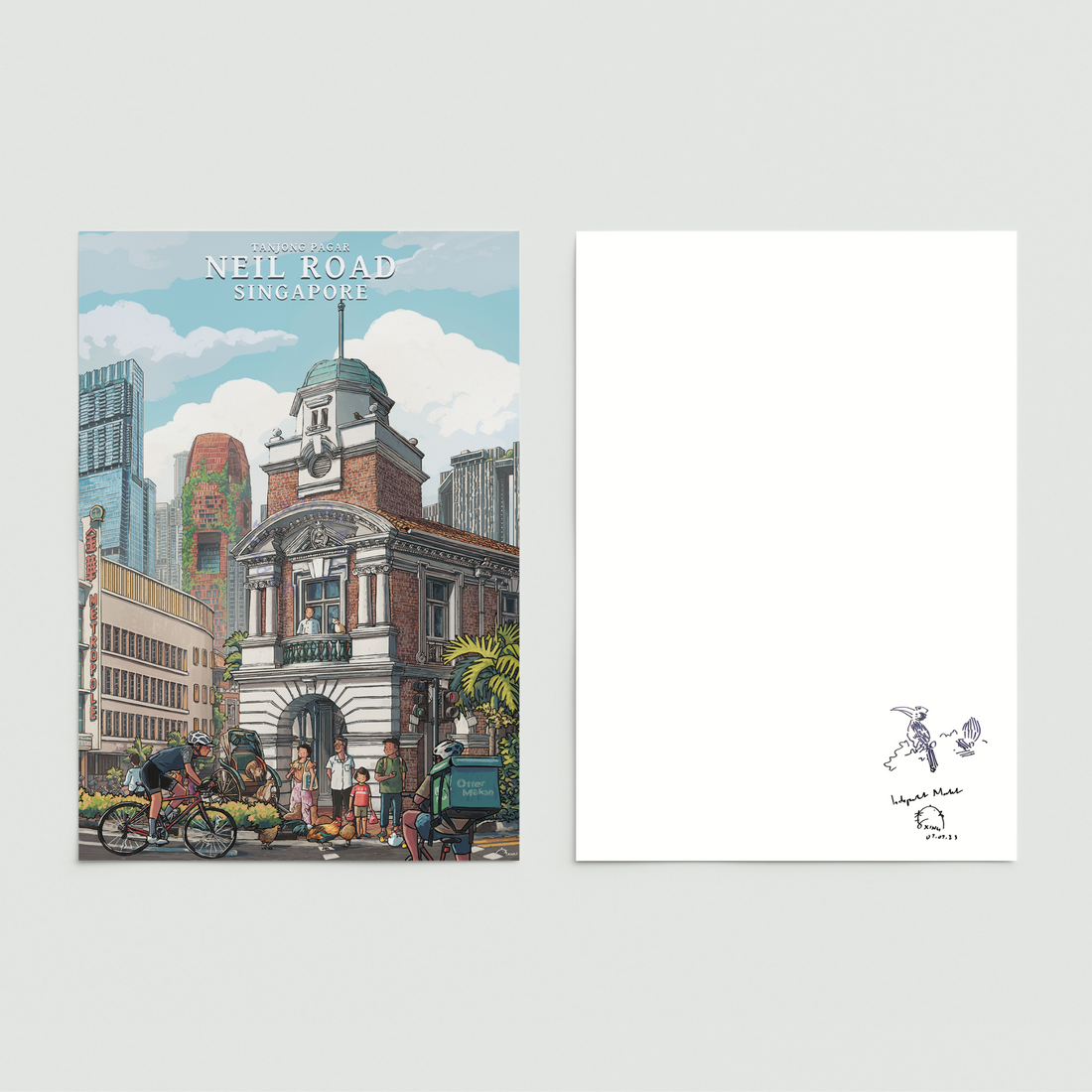 Neil Road | Jinrikisha Station Print