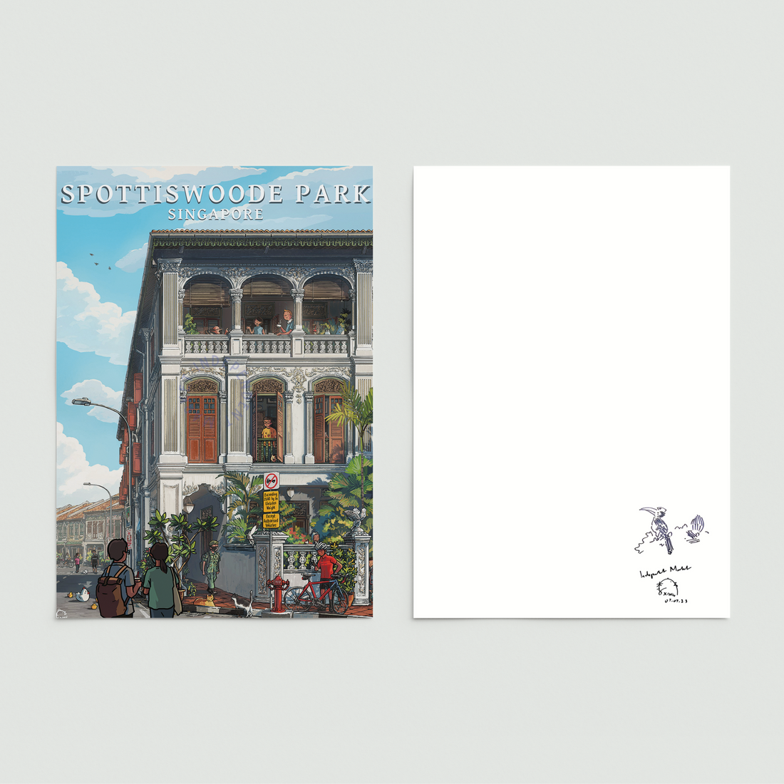 Spottiswoode Park Print