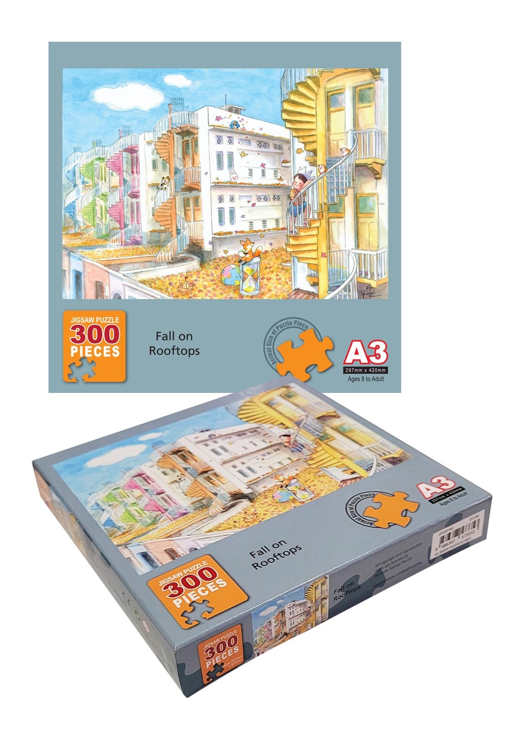 Ah Guo Jigsaw Puzzle A3