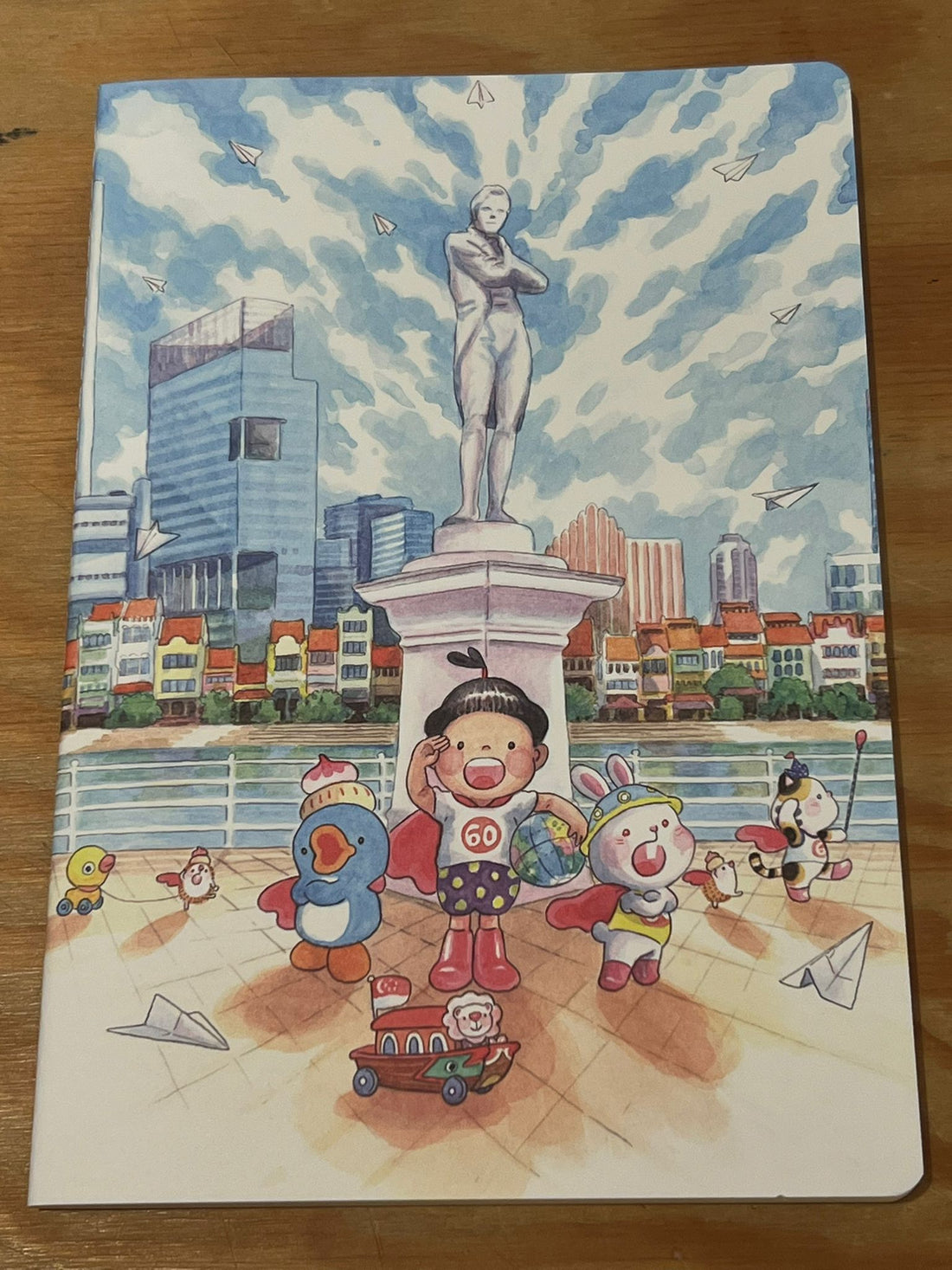 Ah Guo A5 Ruled Notebook (30 Sheets)