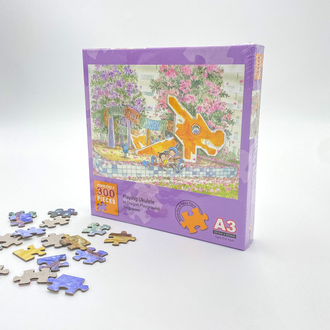 Ah Guo Jigsaw Puzzle A3