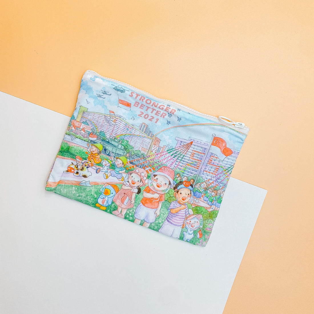 Ah Guo Zipper Pouch