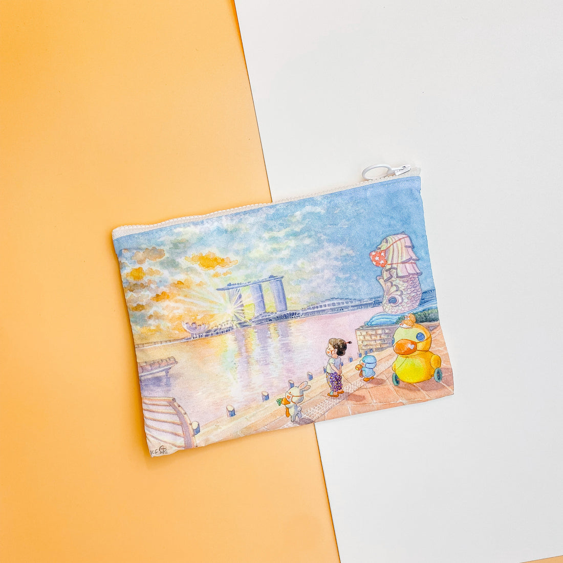 Ah Guo Zipper Pouch