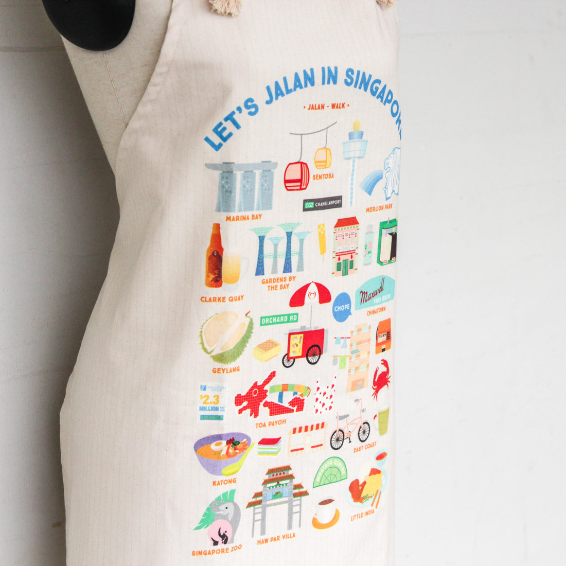 Let's Jalan in Singapore Apron