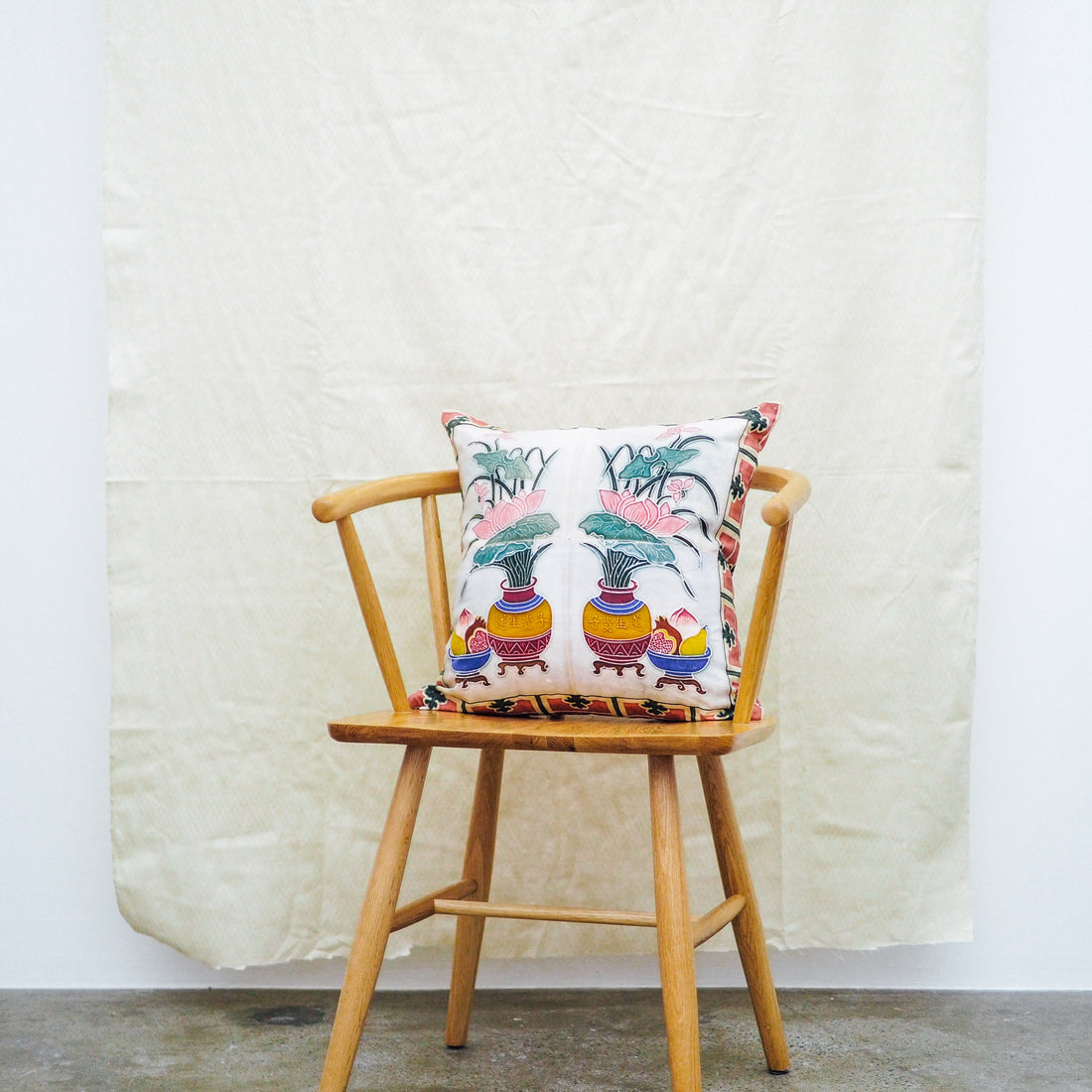Peranakan Tile Cushion Cover