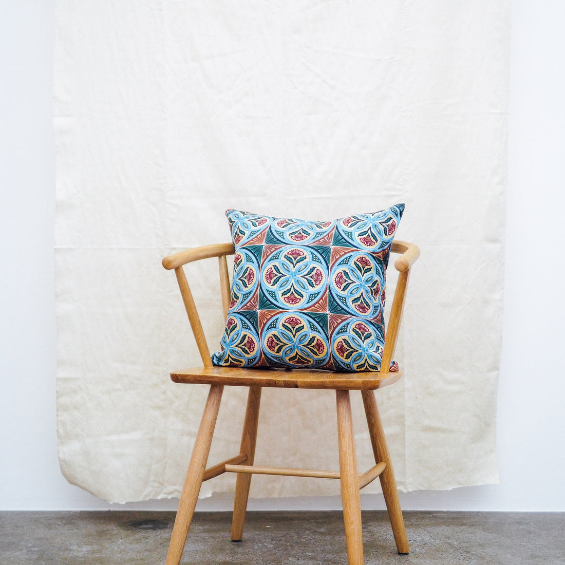 Peranakan Tile Cushion Cover