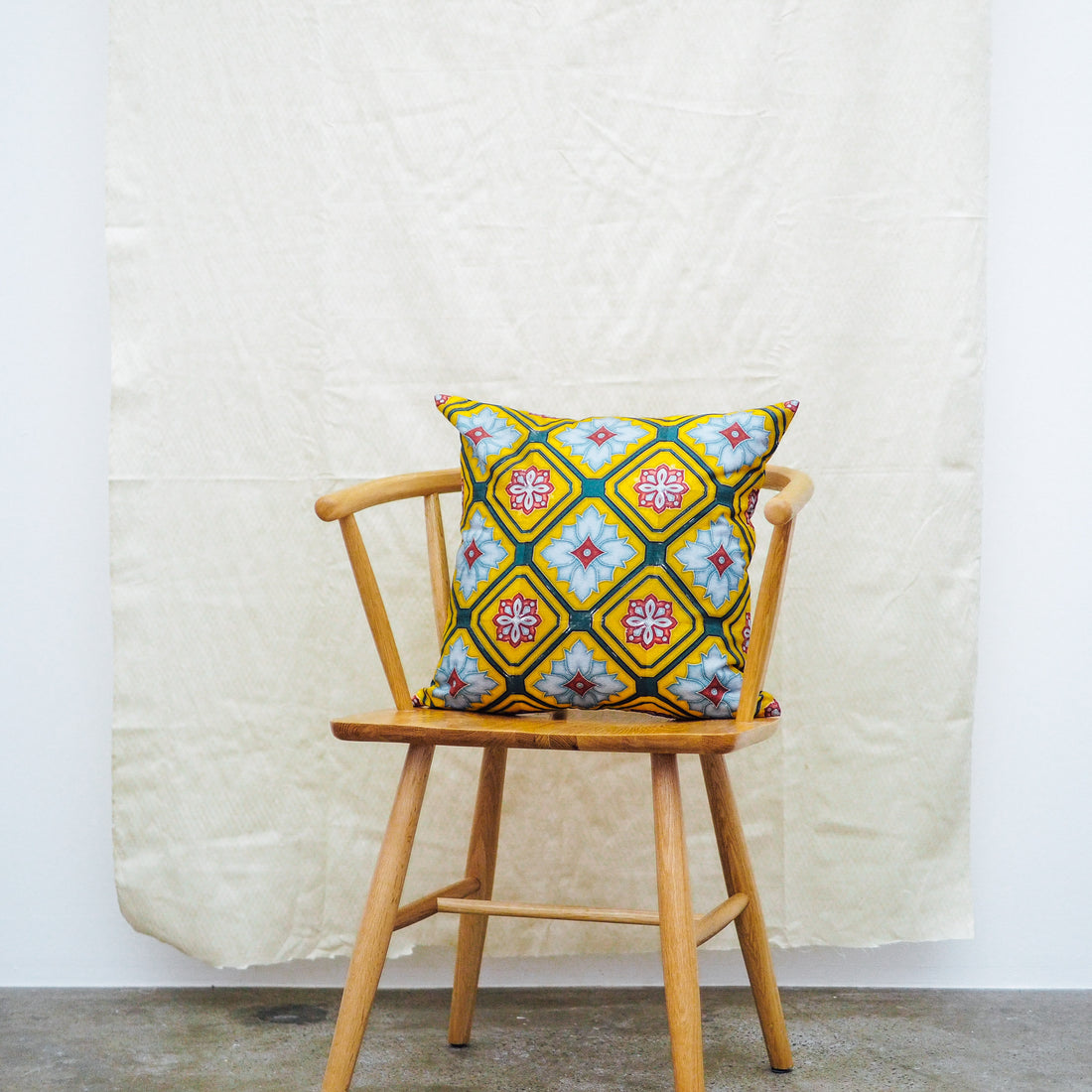 Peranakan Tile Cushion Cover