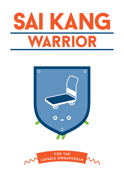 Sai Kang Warrior Tote Bag